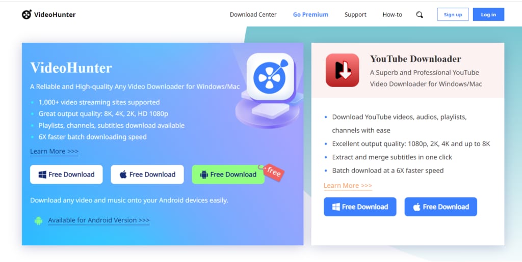 videohunter video downloader