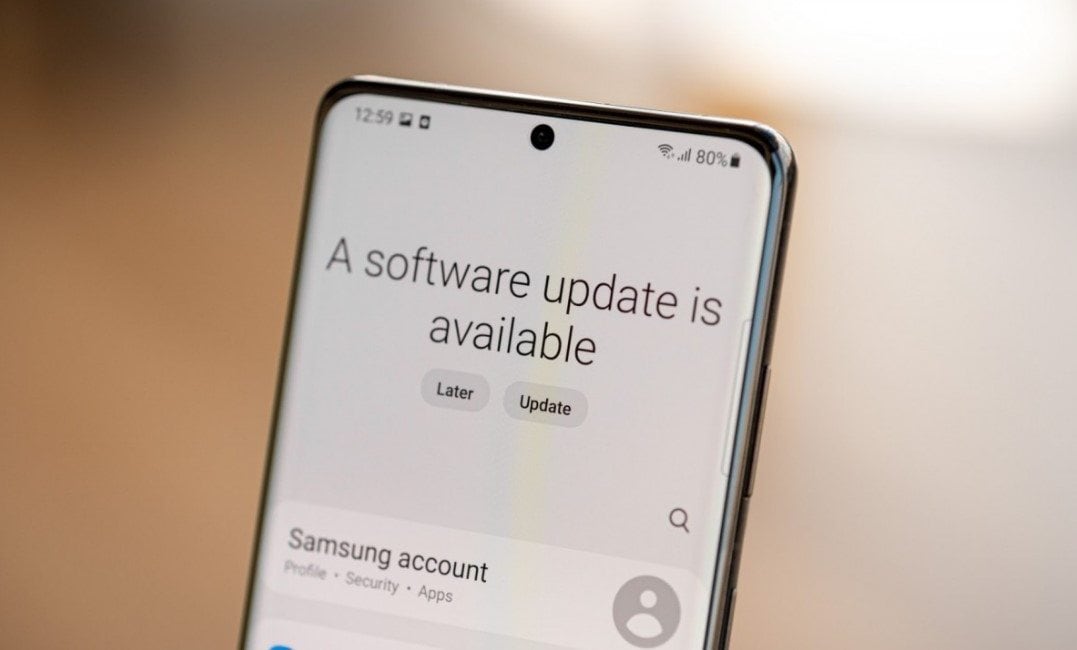 device update