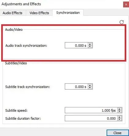 adjustment and effects