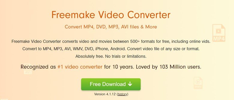 freemake convertidor de video