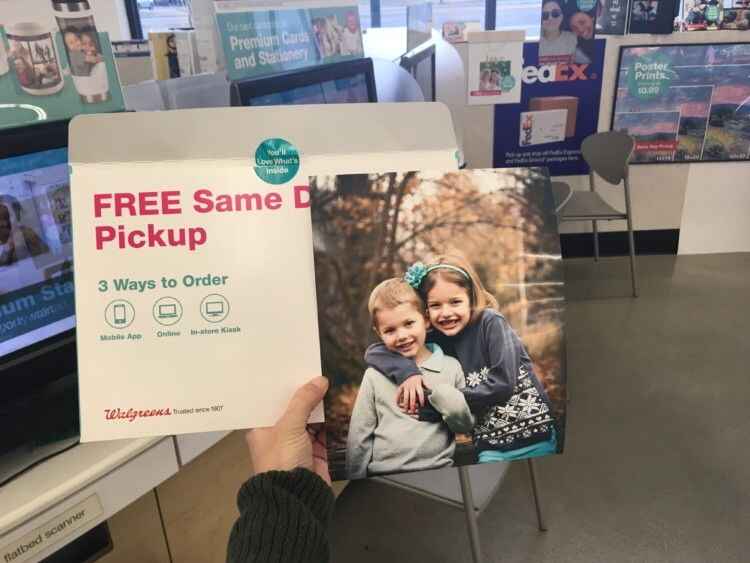 walgreens poster sizes