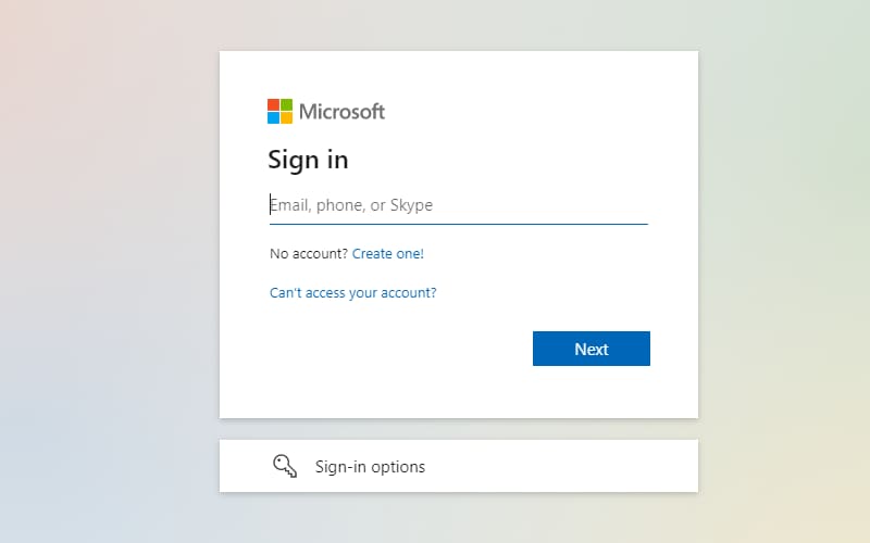 microsoft 365 sign-in page 