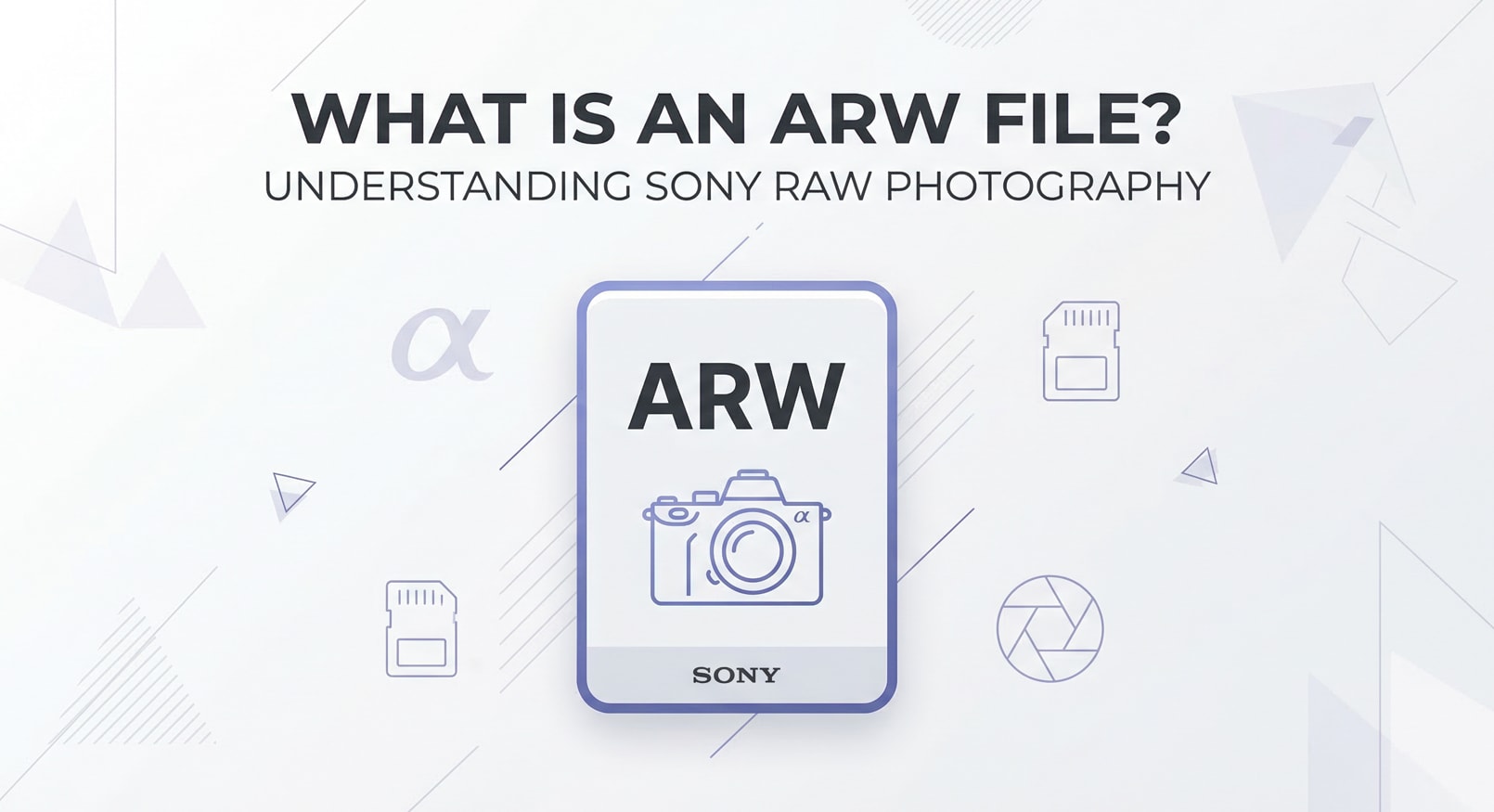 What Is ARW File Format and How to Open, Convert, and Repair It