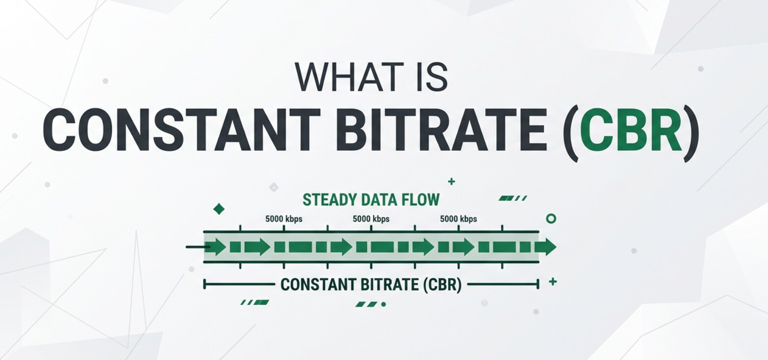 Cos'è il Constant Bitrate (CBR) e come influisce sui video