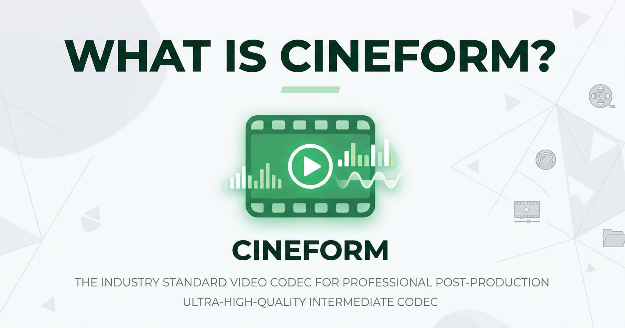 What Is CineForm and How This Video Codec Works Today