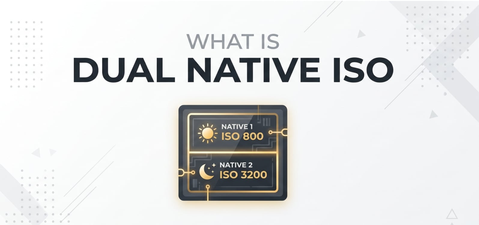What Is Dual Native ISO and Why It Matters for Clean Video