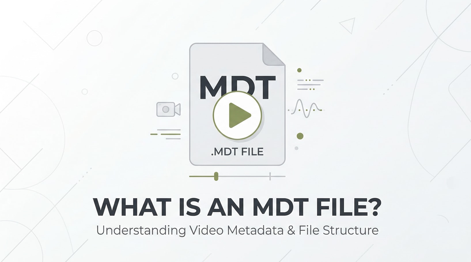 What Is MDT File and How to Open, Convert, and Repair It