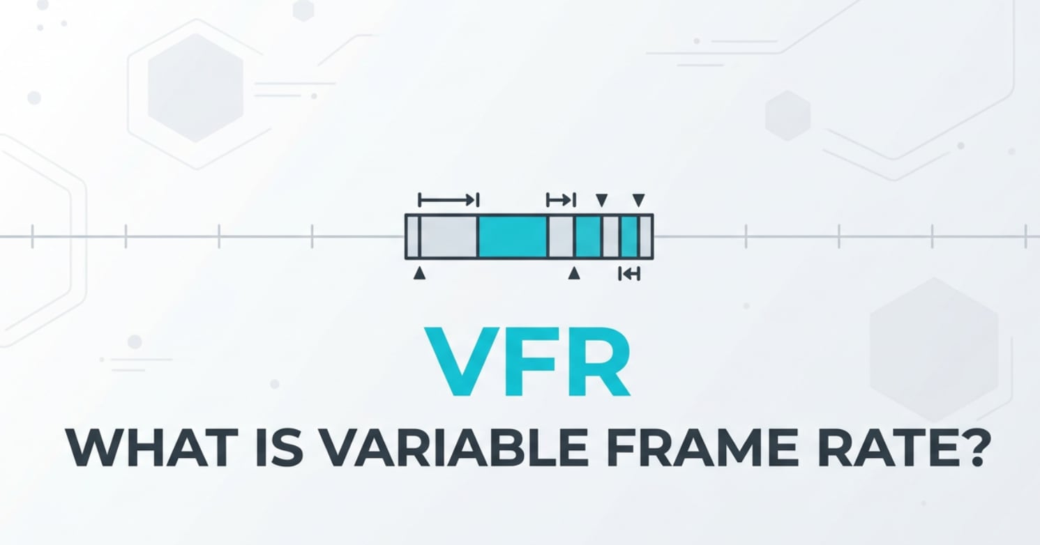 What Is Variable Frame Rate (VFR) and How It Affects Your Videos