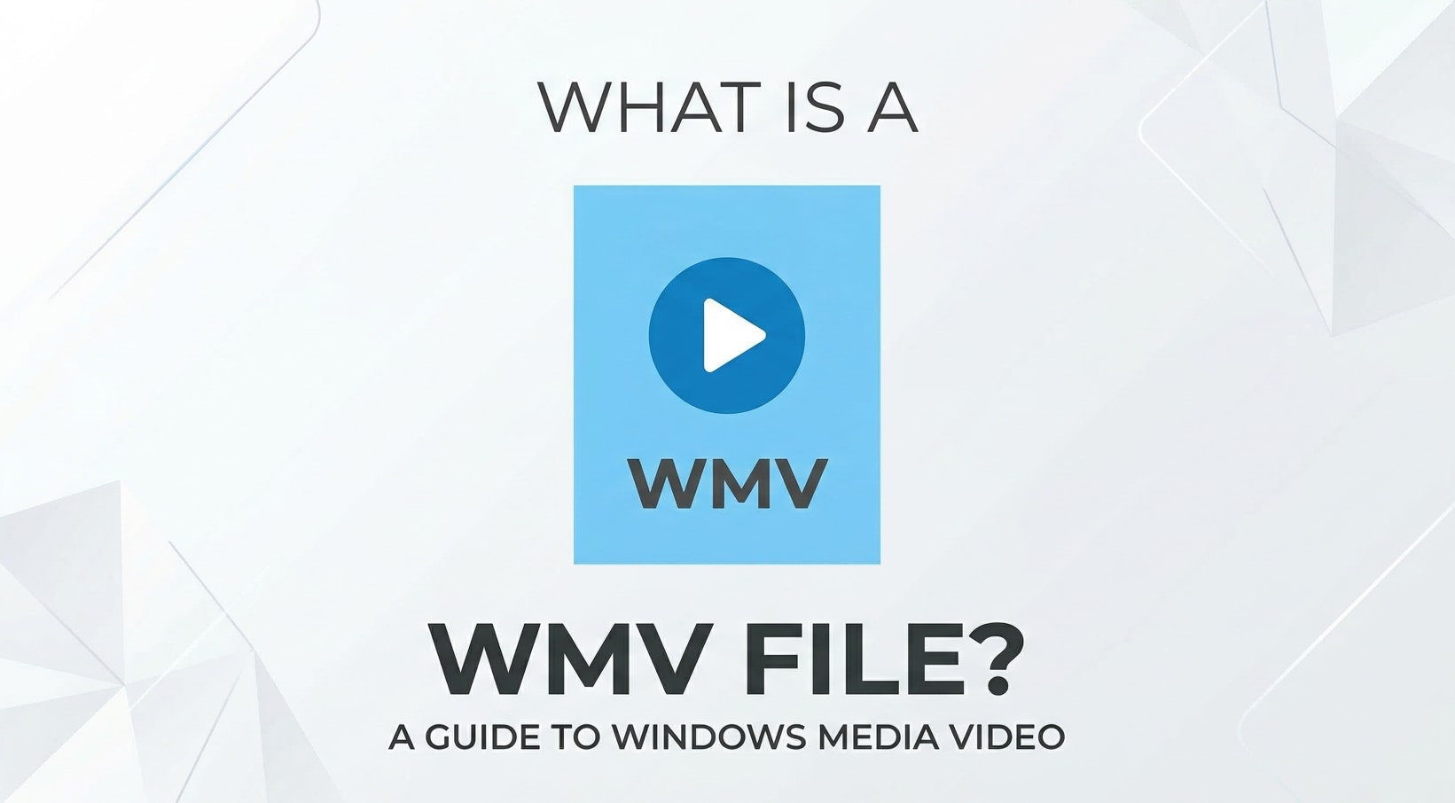 File WMV: Cos'è e come aprirlo, convertirlo e ripararlo