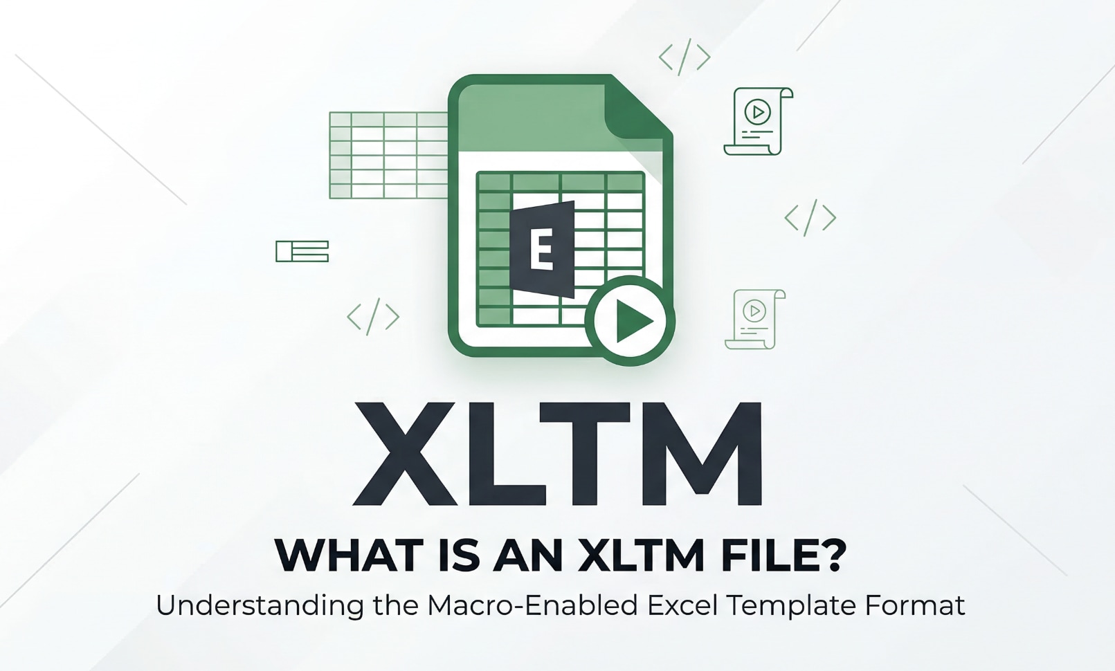 What Is XLTM and How to Open, Use, and Repair XLTM Files