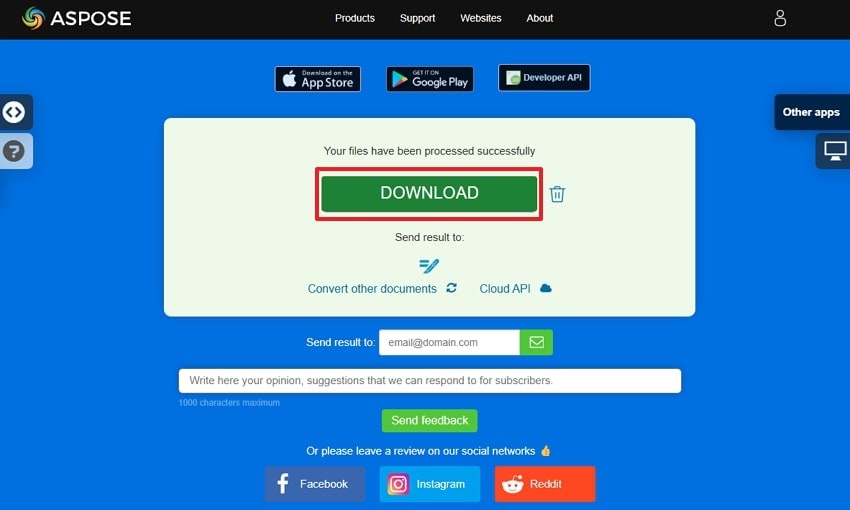 download file from aspose converter
