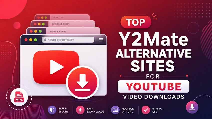10 Best Y2Mate Alternative Tools for Video Downloads in 2026