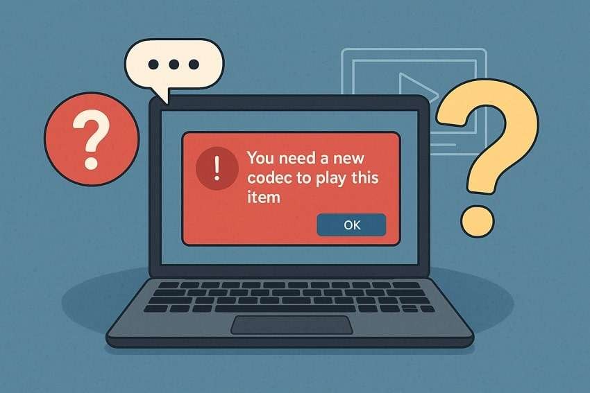 why new codec error occur