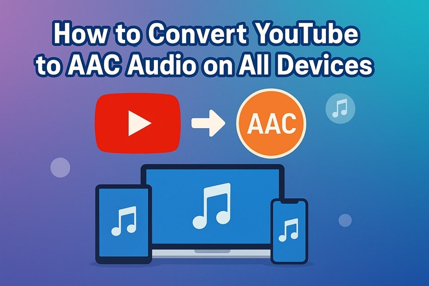 How to Convert YouTube to AAC Audio on All Devices [100% Working]