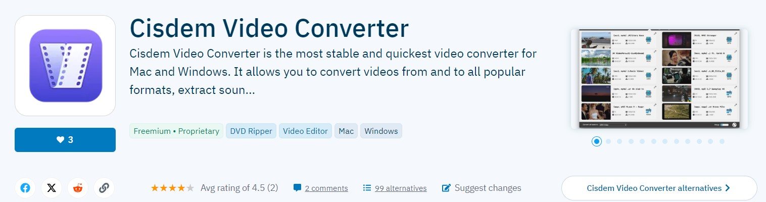 cisdem video converter