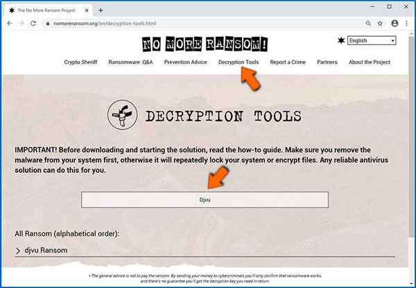 search decrytion tools