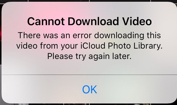 download error photos icloud