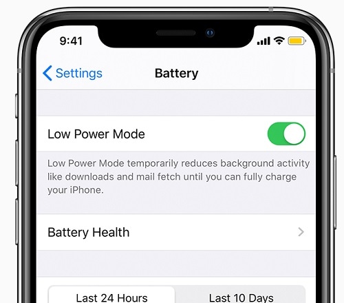 iphone low
                    power mode
