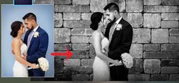 background problems in wedding photos