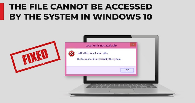 File can’t be accessed by system