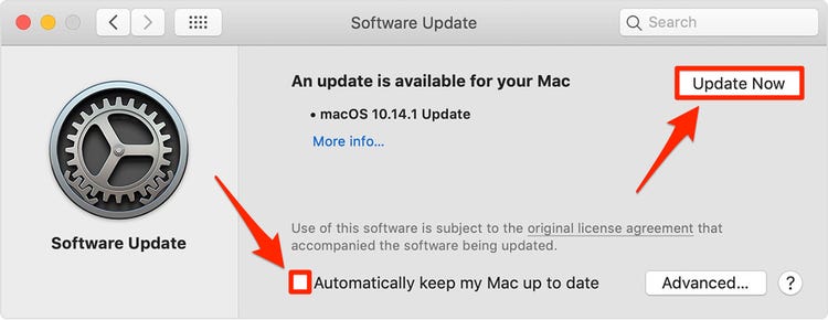 Update Mac Firmware