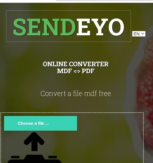 Sendeyo Load MDF File