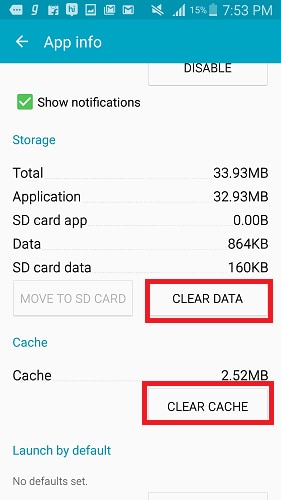 google photos clear cache