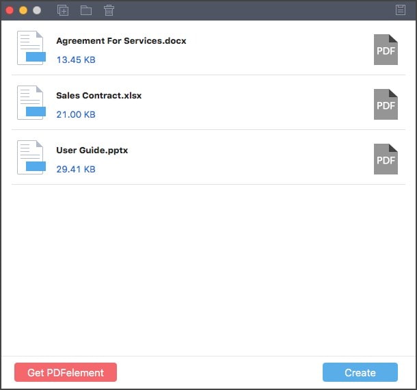 Proceso de inicio de Wondershare PDFelement