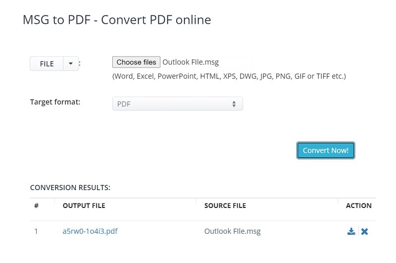 AConvert Download PDF File