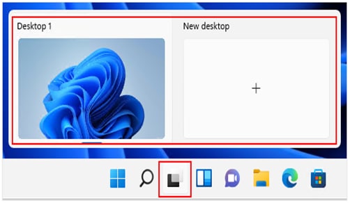 Windows 11 virtual desktop