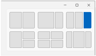 Botão minimizar ou maximizar do Windows 11