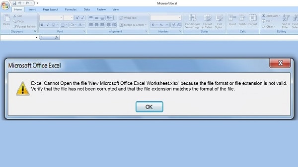 error excel no puede abrir el archivo