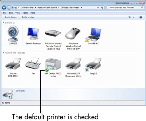 change the default printer to fix files corruption