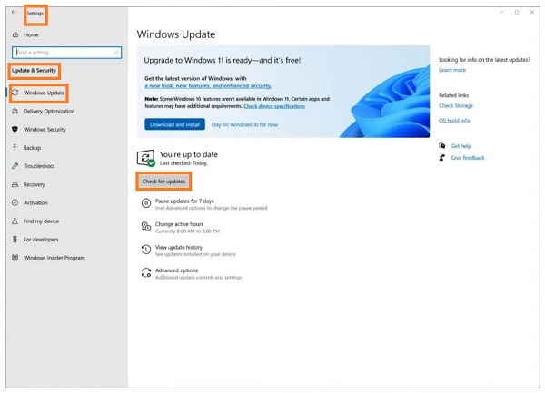 update to windows 11