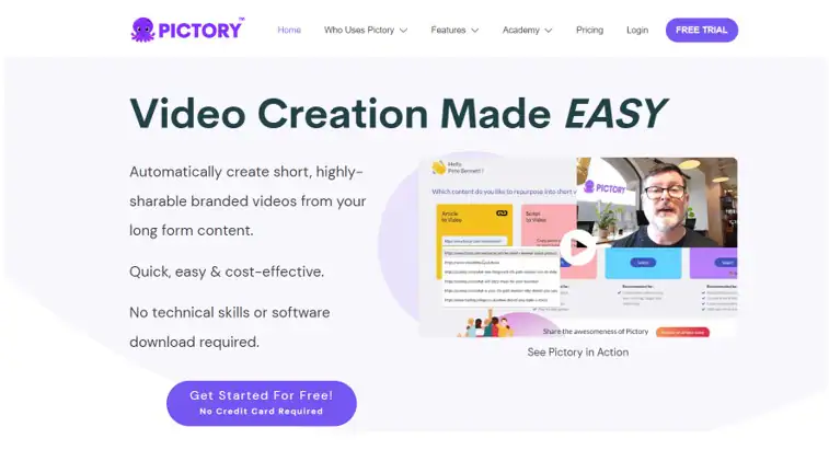 pictory video generator