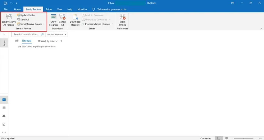 synchroniser le contenu d'outlook