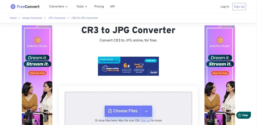 freeconvert cr3 to jpg converter