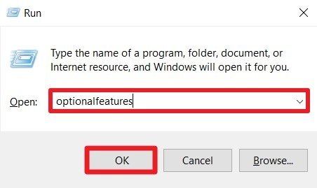 add command and press ok
