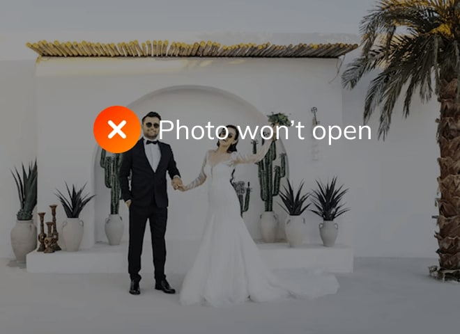 photo won't open