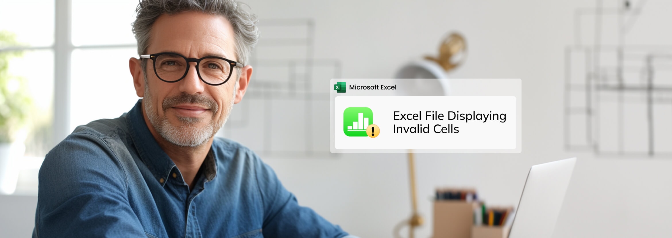 excel file displaying invalid cells