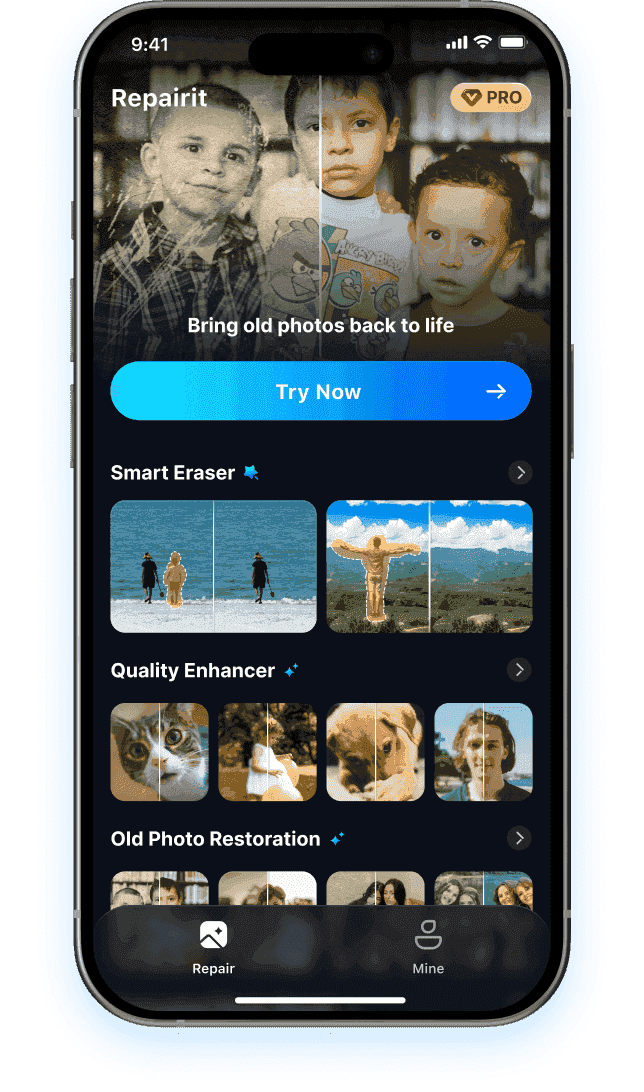 add photos into repairit