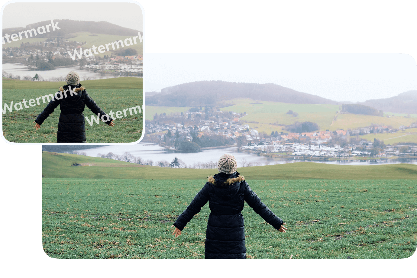 remove watermark from images