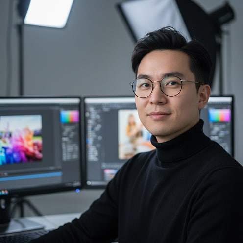 Vincent studio photography story image