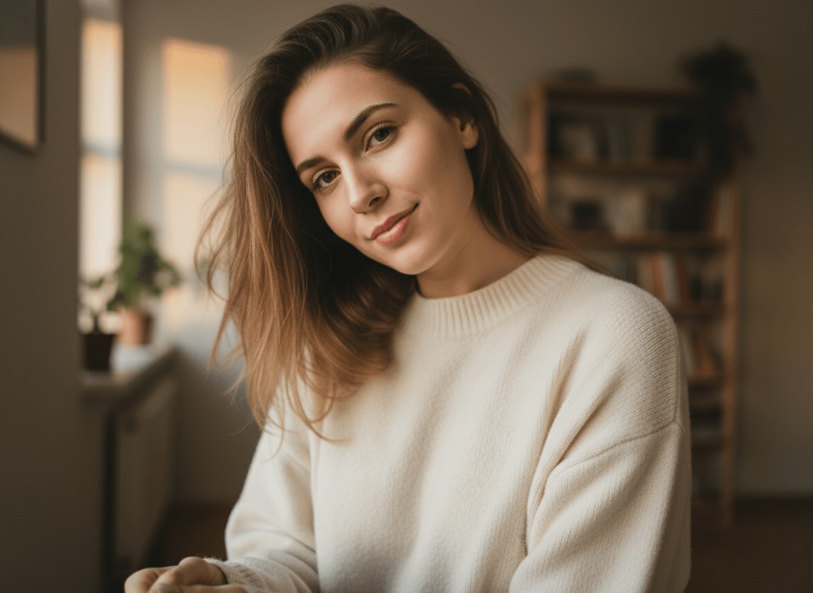 turn casual selfies into better front facing portraits