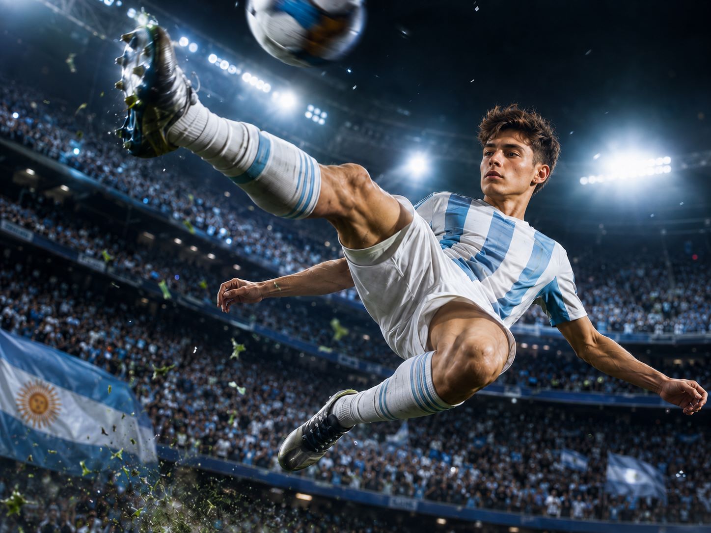AI football player generator after