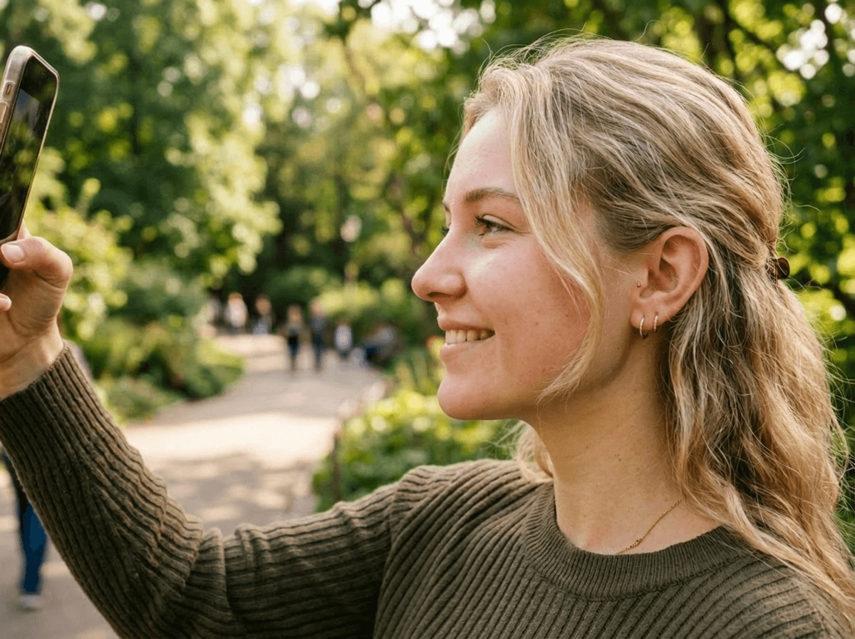 make everyday selfies look more structured and flattering