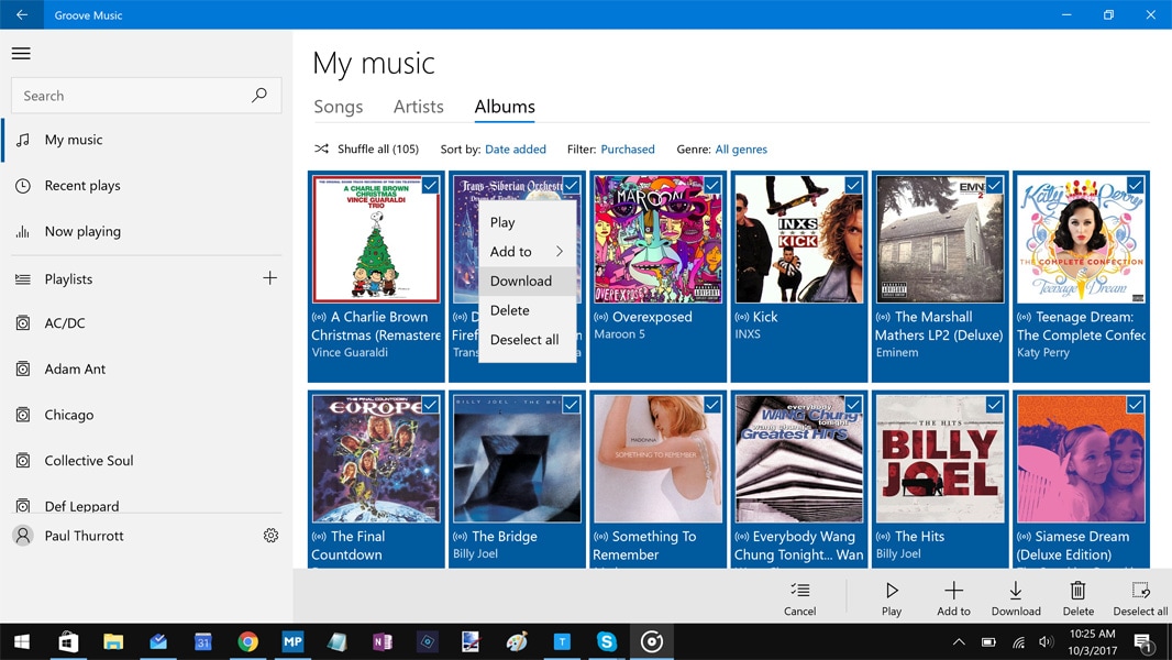 amr with groove music