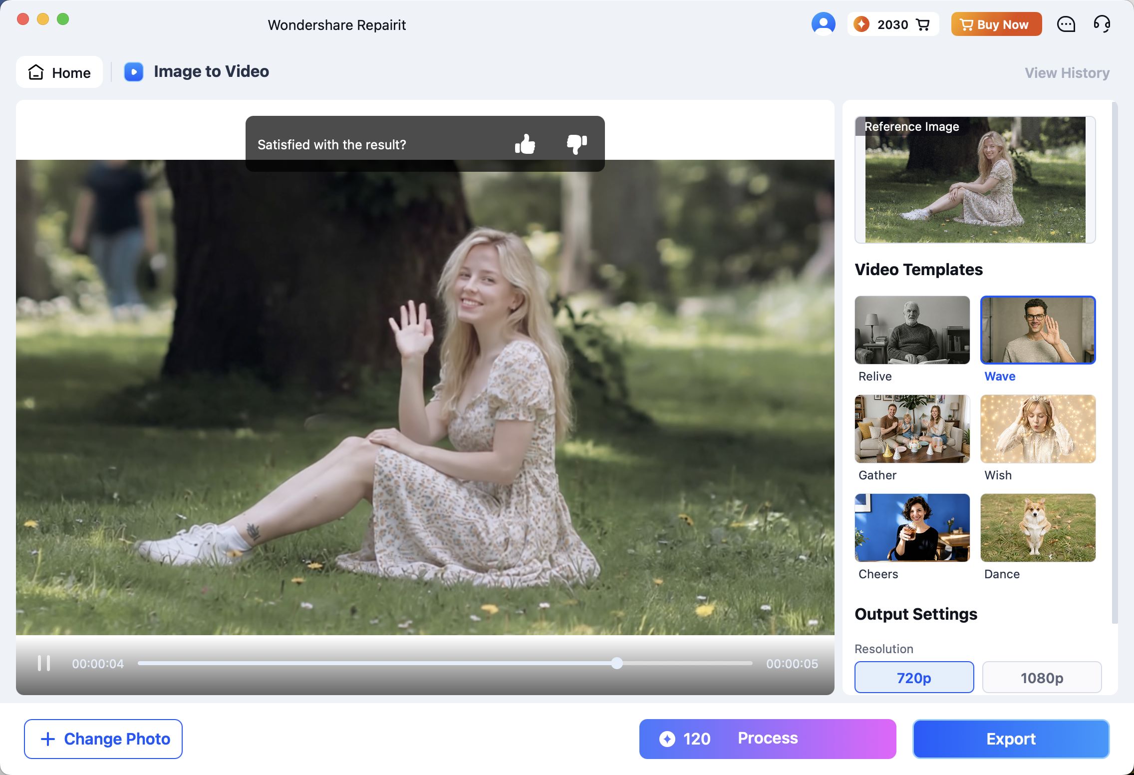 image to video processed on mac