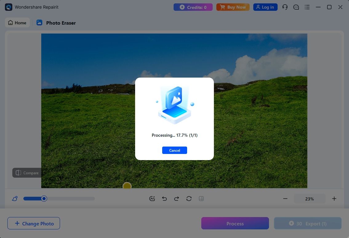 photo eraser processing