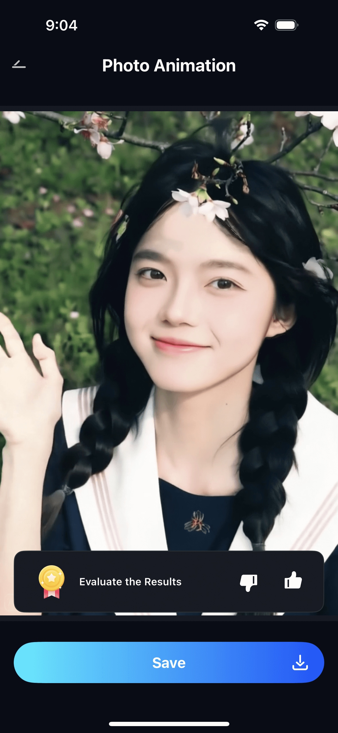 photo animation processed ios